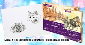 Бумага для рисования и графики BRAUBERG ART