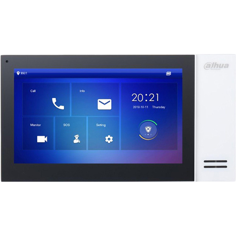 Монитор видеодомофона Dahua DH-VTH2421FW-P IP 7 дюймовый, белый