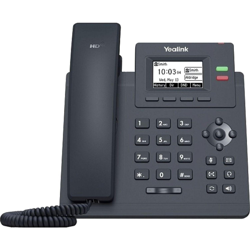 IP-телефон Yealink SIP-T31G, 2 акк., PoE, GigE, БП