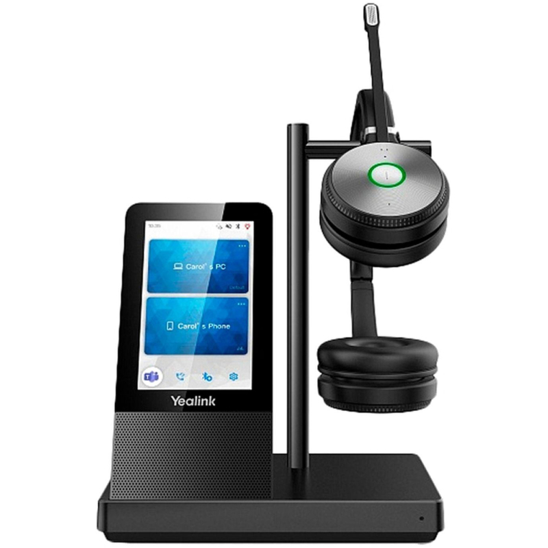 Гарнитура беспроводная Yealink WH66 Dual UC (Дисплей 4'', DECT, 160м)