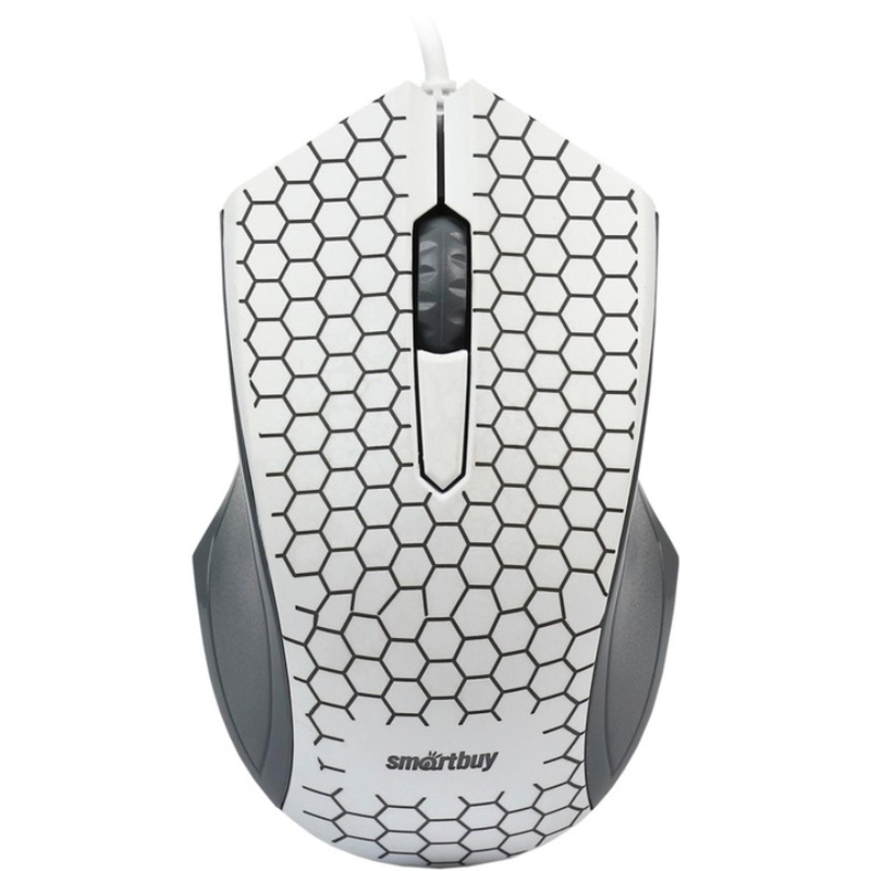 Мышь компьютерная Smartbuy ONE 334 белая (SBM-334-W)