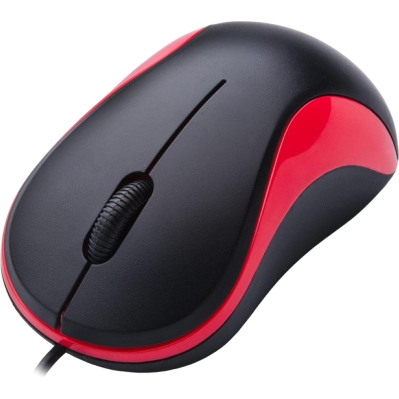 Мышь компьютерная Oklick 115S ч/кр оптичес (1200dpi) USB для ноутбука 2but
