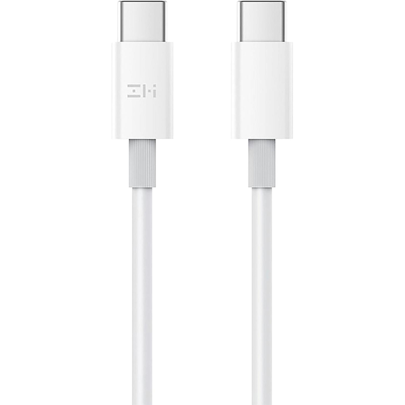 Кабель Type-C - Type-C, 1.5 м, Xiaomi ZMI, белый, AL301 White