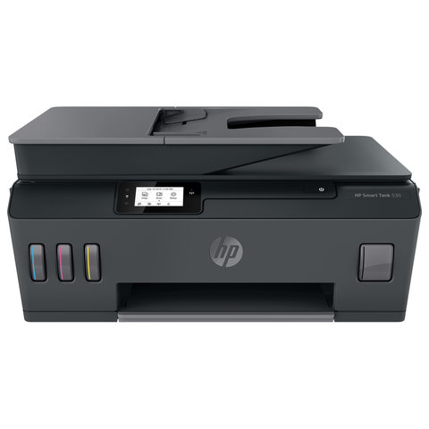 МФУ струйное HP Smart Tank 530 "3 в 1" А4, 11 стр./мин, 4800х1200, Wi-Fi, АПД, Bluetooth, сетевая карта, СНПЧ