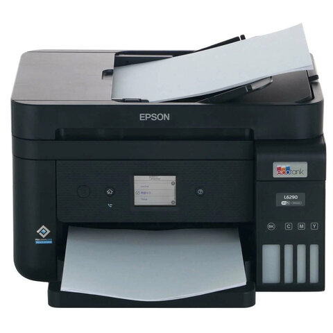 МФУ струйное EPSON L6290 "4 в 1" А4, 33 стр./мин, 4800х1200, ЖК-дисплей, ДУПЛЕКС, АПД, Wi-Fi, с/к, СНПЧ