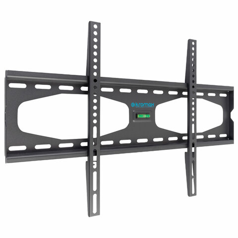 Кронштейн-крепление для ТВ настенный KROMAX STAR-11, VESA 75-600/400, 32-65", 0 степеней свободы, до 50 кг, серый
