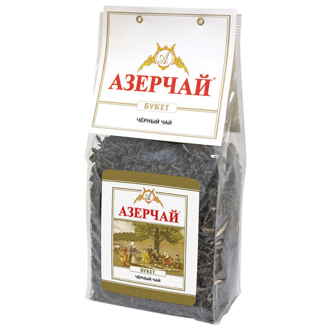 Чай листовой АЗЕРЧАЙ "Букет" черный крупнолистовой 400 г