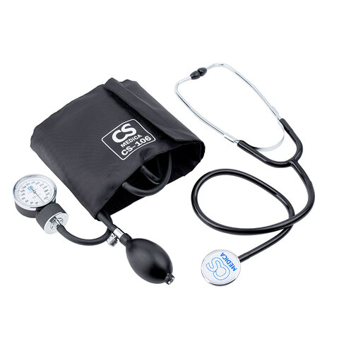 Тонометр CS Medica CS-106 с фонендоскопом, манжета 24-42 см, механический, на плечо