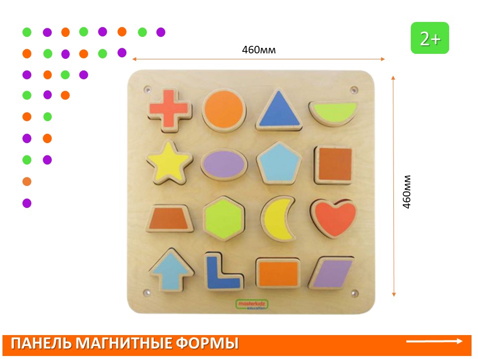  Панель "Магнитные формы"