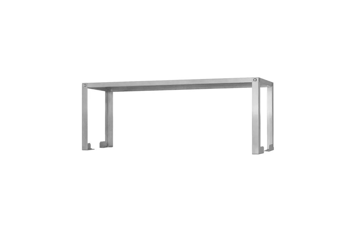Полка-надстройка настольная ПННн - 800*300*400 "Norma Inox", нерж., 1 уровень