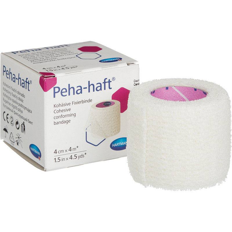 Бинт самофикс эласт 4 м х 4 см, PEHA-HAFT 932483