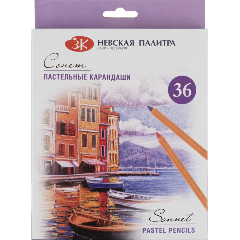 Карандаши пастельные Сонет, 36 цв/наб. 132411522