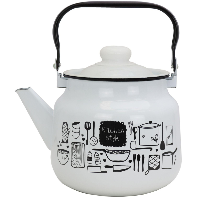 Чайник эмал 2,5л Kitchen 550002601